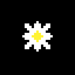 Pixel Art: May Challenge 1 – Randomly Chosen Flowers